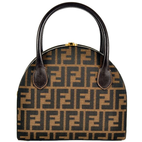 FENDI Brown Zucca Bag - Picture 3 of 8